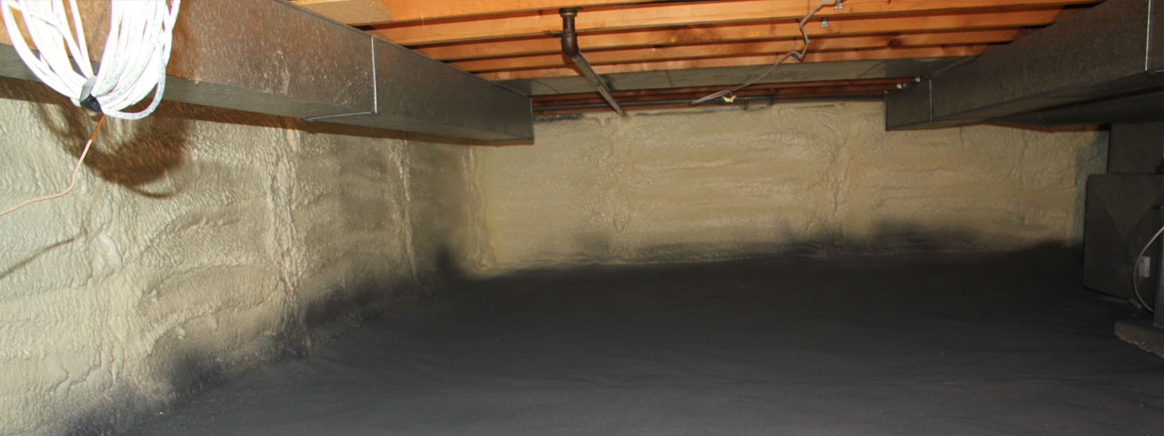 Springfield spray foam insulation for crawl spaces